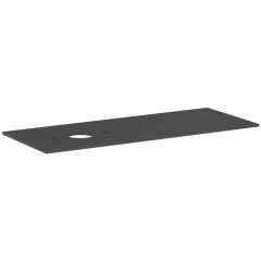 Hansgrohe Xilesa E 54278760 blat naszafkowy 137.5x55 cm szary