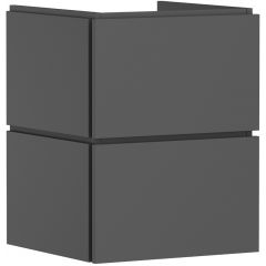 Hansgrohe Xilesa E 54291760 szafka 48x47x62 cm podumywalkowa wisząca szara