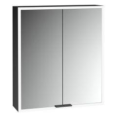 Kronenbach Cube 2.0 KB100216MB szafka 60x17x70 cm z lustrem czarna