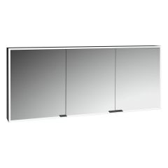 Kronenbach Cube 2.0 KB100222MB szafka 160x17x70 cm z lustrem czarna