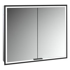 Kronenbach Cube 2.0 KB100225MB szafka 80x17x70 cm z lustrem czarna