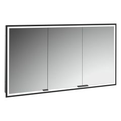 Kronenbach Cube 2.0 KB100228MB szafka 120x17x70 cm z lustrem czarna