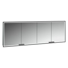 Kronenbach Cube 2.0 KB100231MB szafka 200x17x70 cm z lustrem czarna