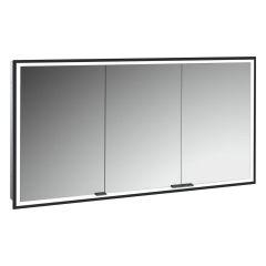 Kronenbach Cube 2.0 KB100235MB szafka 130x17x70 cm z lustrem czarna
