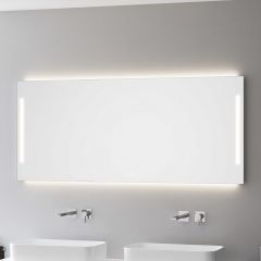 Kronenbach Sun US166082KBSNLEDN lustro 160x60 cm prostokątne z oświetleniem srebrny