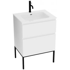 LaVita Topeka 5900378345534 umywalka z szafką 60 cm białą