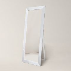 Ars Longa Milano LSMILANO50160B lustro 64.6x174.6 cm prostokątne białe