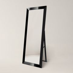 Ars Longa Milano LSMILANO50160C lustro 64.6x174.6 cm prostokątne czarne