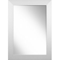 Ars Longa Piko PIKO5070B lustro 63x83 cm prostokątne biały