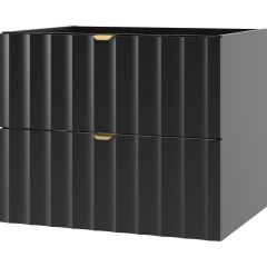 Megstyl Arcos 2514 szafka 60x45.8x50 cm podumywalkowa wisząca czarna