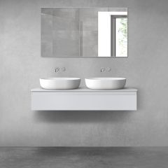 Oltens Vernal 60012700 szafka 120x45.6x23.6 cm podumywalkowa wisząca szara