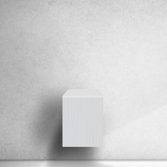 Oltens Lun 60026000 szafka 40x45x53.6 cm podumywalkowa wisząca biała