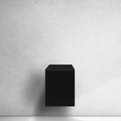 Oltens Lun 60031300 szafka 40x45x53.6 cm podumywalkowa wisząca czarna