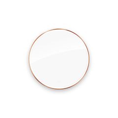 Oltens Nordlis 64101610 lustro 80x80 cm okrągłe z oświetleniem z matą grzewczą