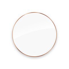 Oltens Nordlis 64102610 lustro 100x100 cm okrągłe z oświetleniem z matą grzewczą