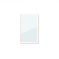 Oltens Nordlis 64106610 lustro 60x100 cm prostokątne z oświetleniem z matą grzewczą