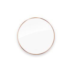 Oltens Nordlis 64109610 lustro 80x80 cm okrągłe z oświetleniem z matą grzewczą