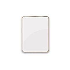 Oltens Nordlis 64119510 lustro 60x80 cm prostokątne z oświetleniem z matą grzewczą