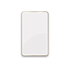 Oltens Nordlis 64120510 lustro 60x100 cm prostokątne z oświetleniem z matą grzewczą