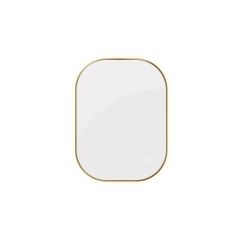 Oltens Nordlis 64123510 lustro 60x80 cm prostokątne z oświetleniem z matą grzewczą