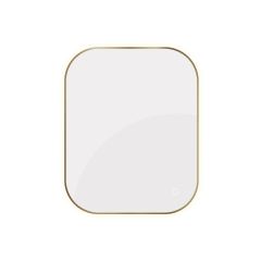 Oltens Nordlis 64124510 lustro 80x100 cm prostokątne z oświetleniem z matą grzewczą