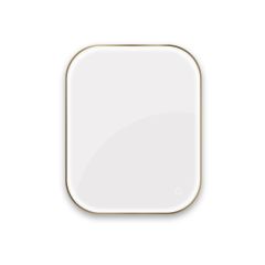 Oltens Nordlis 64127510 lustro 80x100 cm prostokątne z oświetleniem z matą grzewczą