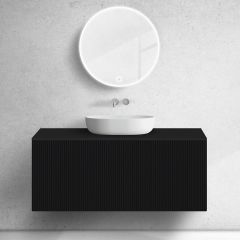 Oltens Lun 63027300 blat naszafkowy 120x45 cm czarny