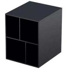 Oristo Uni OR00PO408 półka 40 cm czarna