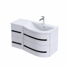 Oristo Opal OR30SD4S901PV6 szafka 90x44x50 cm podumywalkowa wisząca biała