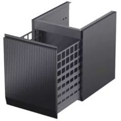 Oristo Brylant OR36SN1S408R szafka 40x45.5x50 cm boczna wisząca czarna