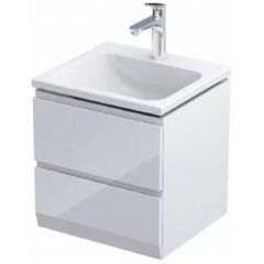 Oristo Brylant Uni OR36SD2S501V3 szafka 49.6x45.5x50 cm podumywalkowa wisząca biała