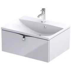 Oristo Siena OR45SD1S601 szafka 59.6x45.5x25 cm podumywalkowa wisząca biała