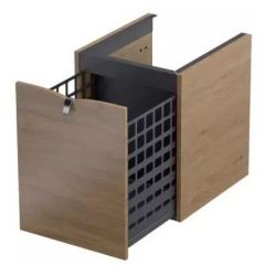 Oristo Siena OR45SN1S4078 szafka 40x45.5x50 cm boczna wisząca dab