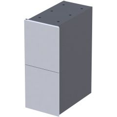Oristo Louis OR50SD2S241 szafka 24x39x55.4 cm biała