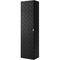 Rodan Trend 5906154450867 szafka 35x27x136 cm boczna wisząca czarna
