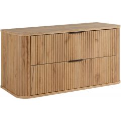 Rodan Elegance 5906154453875 szafka z blatem 100.4x41.5x51.7 cm podumywalkowa wisząca dąb