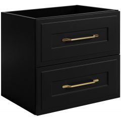 Rodan Classic 5906154453943 szafka 60x46x57 cm podumywalkowa wisząca czarna