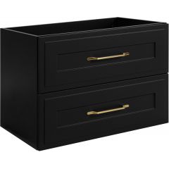 Rodan Classic 5906154453974 szafka 80x46x57 cm podumywalkowa wisząca czarna