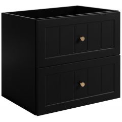 Rodan Gusto 5906154454032 szafka 60x46x57 cm podumywalkowa wisząca czarna