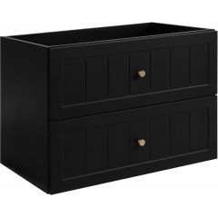 Rodan Gusto 5906154454063 szafka 80x46x57 cm podumywalkowa wisząca czarna