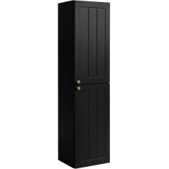 Rodan Gusto 5906154454094 szafka 35x27x136 cm boczna wisząca czarna