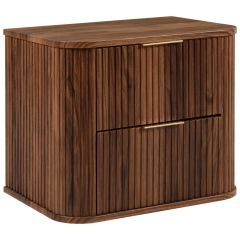 Rodan Elegance 5906154457880 szafka z blatem 60.4x41.5x51.7 cm podumywalkowa wisząca orzech-dąb