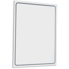 Sapho Gemini GM060 lustro 60x80 cm prostokątne z oświetleniem