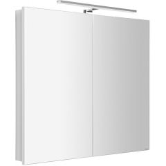 Sapho Greta GT0800031 szafka 81x14.2x70 cm z lustrem biały