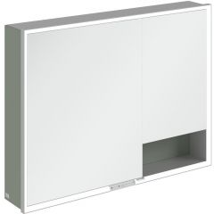 Villeroy & Boch My View+ A48110AF szafka 75x16.8x100 cm z lustrem zielona