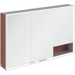 Villeroy & Boch My View+ A48112AH szafka 75x16.8x120 cm z lustrem czerwona