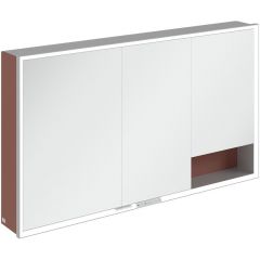 Villeroy & Boch My View+ A48113AH szafka 75x16.8x130 cm z lustrem czerwona