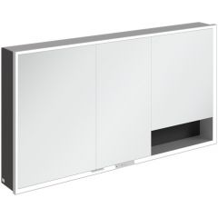 Villeroy & Boch My View+ A48114VL szafka 75x16.8x140 cm z lustrem czarna