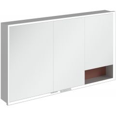 Villeroy & Boch My View+ A48213AH szafka 130x16.8x75 cm z lustrem czerwona