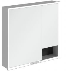 Villeroy & Boch My View+ A48280VL szafka 80x16.8x75 cm z lustrem czarna